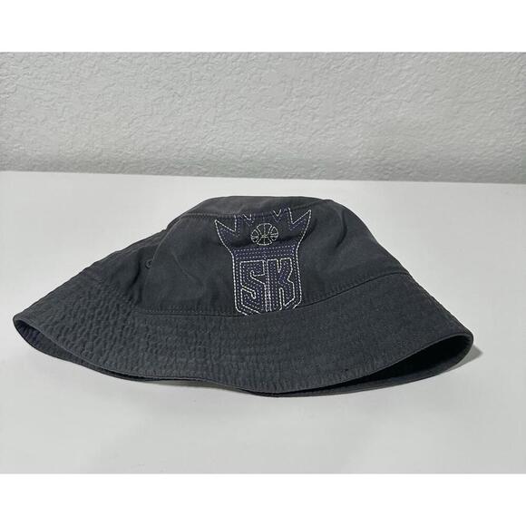 Reebok Other - Reebok Sacramento Kings Kids Bucket Hat Basketball Team Black And Purple L/XL